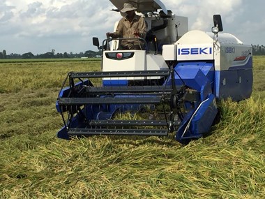 Máy gặt lúa ISEKI HC-80P hinh anh 1