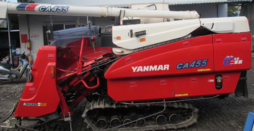 Máy gặt đập liên hợp Yanmar Ca455 hinh anh 1