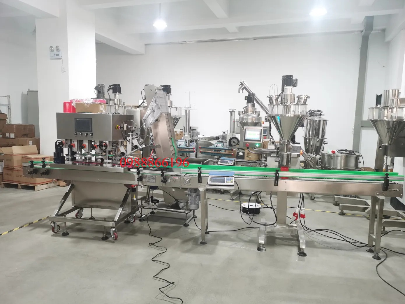 Máy chiết rót bột tự động SN-2A dành cho nhà sản xuất đường sữa trứng hinh anh 1
